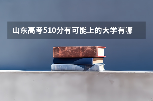 山东高考510分有可能上的大学有哪些 考研比高考还难吗