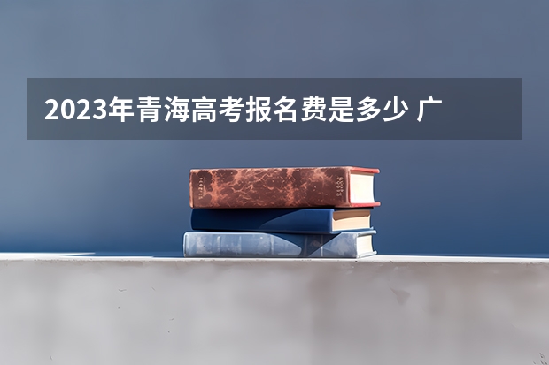 2023年青海高考报名费是多少 广西新高考政策解读