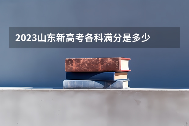 2023山东新高考各科满分是多少 2023四川高考各科满分是多少