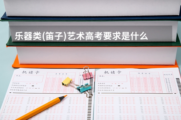 乐器类(笛子)艺术高考要求是什么