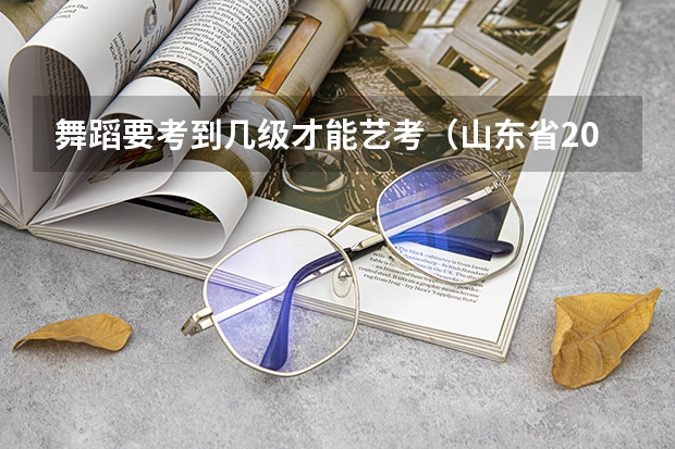 舞蹈要考到几级才能艺考（山东省2024艺考政策）