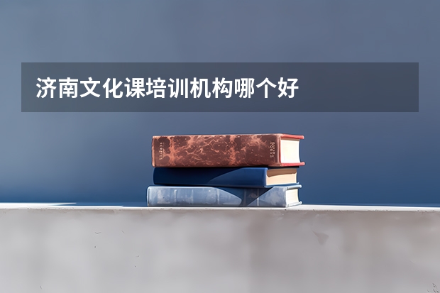 济南文化课培训机构哪个好