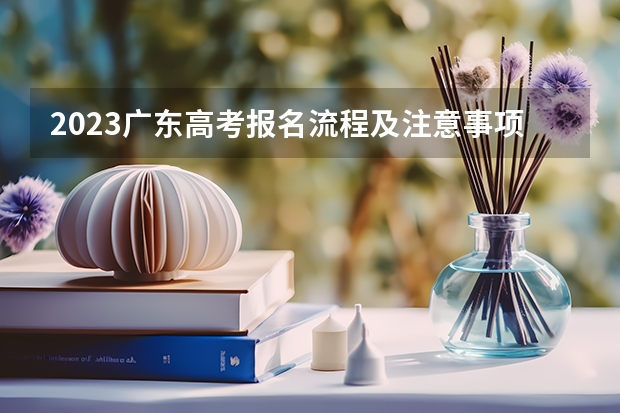 2023广东高考报名流程及注意事项 2023高考最低多少分能上