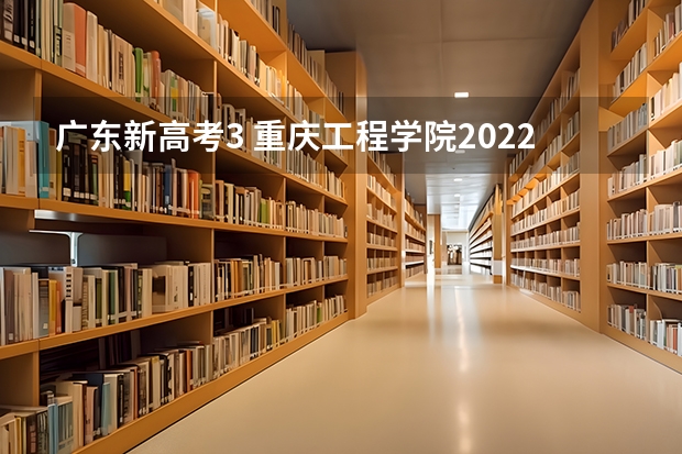 广东新高考3 重庆工程学院2022年录取分数线是多少