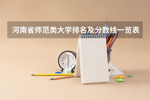 河南省师范类大学排名及分数线一览表（2023年高考参考） 有什么政策内容