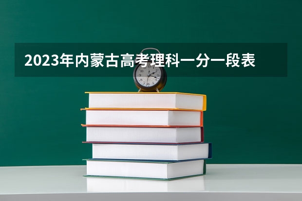 2023年内蒙古高考理科一分一段表 2022浙江高考一本录取率是多少
