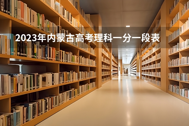 2023年内蒙古高考理科一分一段表 2023海南高考报名流程及注意事项