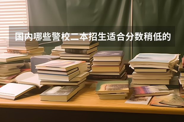 国内哪些警校二本招生适合分数稍低的学生报考？