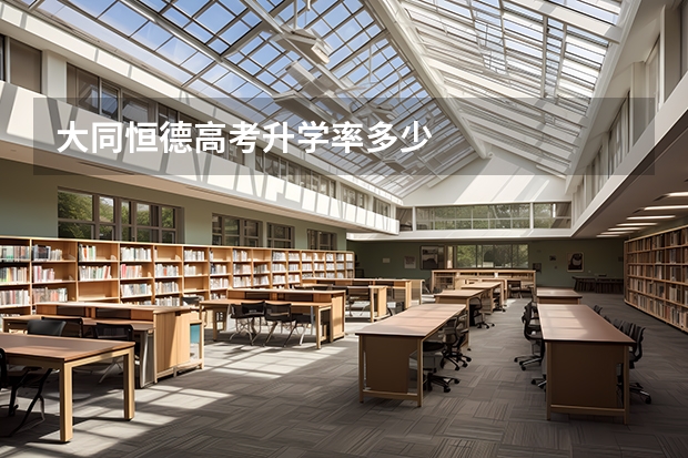 大同恒德高考升学率多少