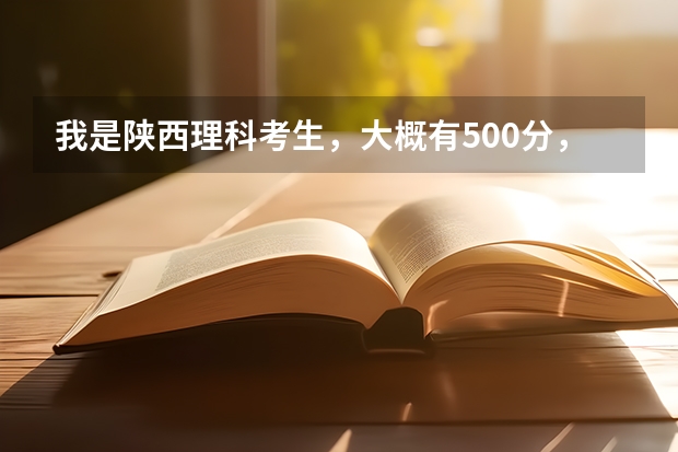 我是陕西理科考生，大概有500分，请问有北京能上的二本院校吗
