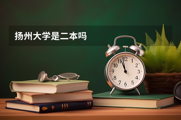 扬州大学是二本吗