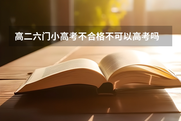高二六门小高考不合格不可以高考吗