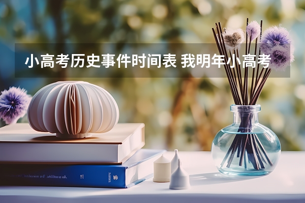 小高考历史事件时间表 我明年小高考的科目是地理、历史、政治、生物,这四门的复习是不是抱书读就行了,还需不需借助其它资料。