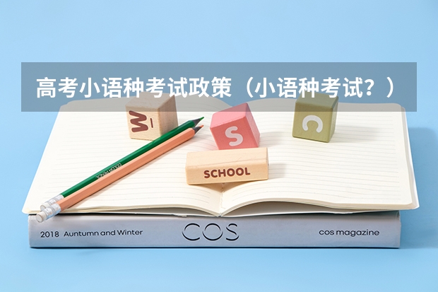 高考小语种考试政策(小语种考试?)
