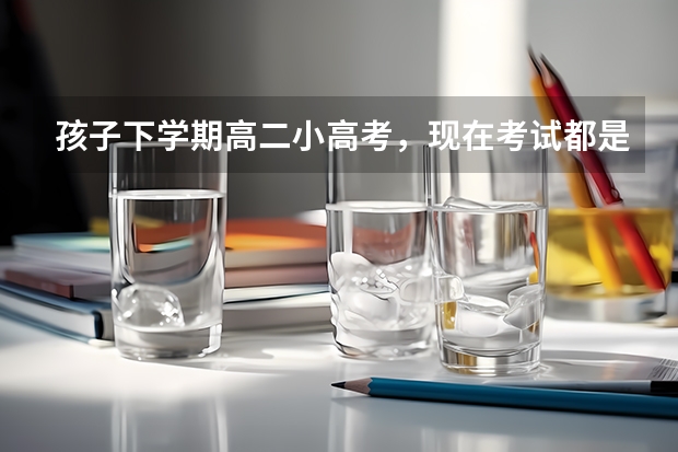 孩子下学期高二小高考，现在考试都是不及格的，怎么办？