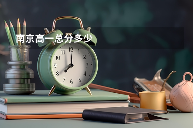 南京高一总分多少