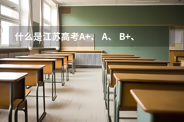 什么是江苏高考A+、 A、 B+、 B、 C、 D