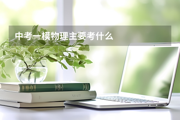 中考一模物理主要考什么
