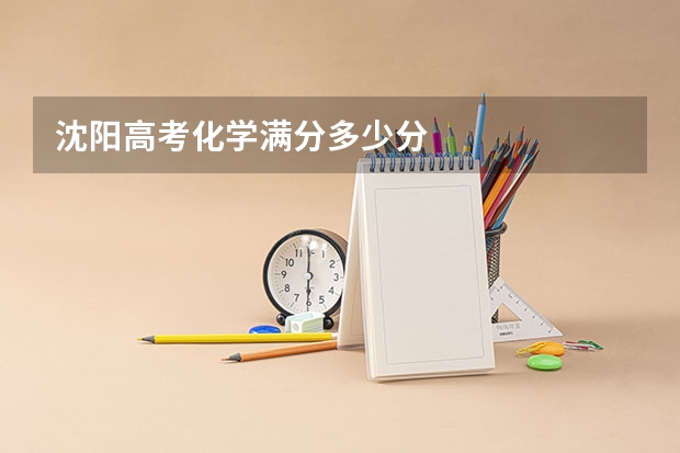 沈阳高考化学满分多少分